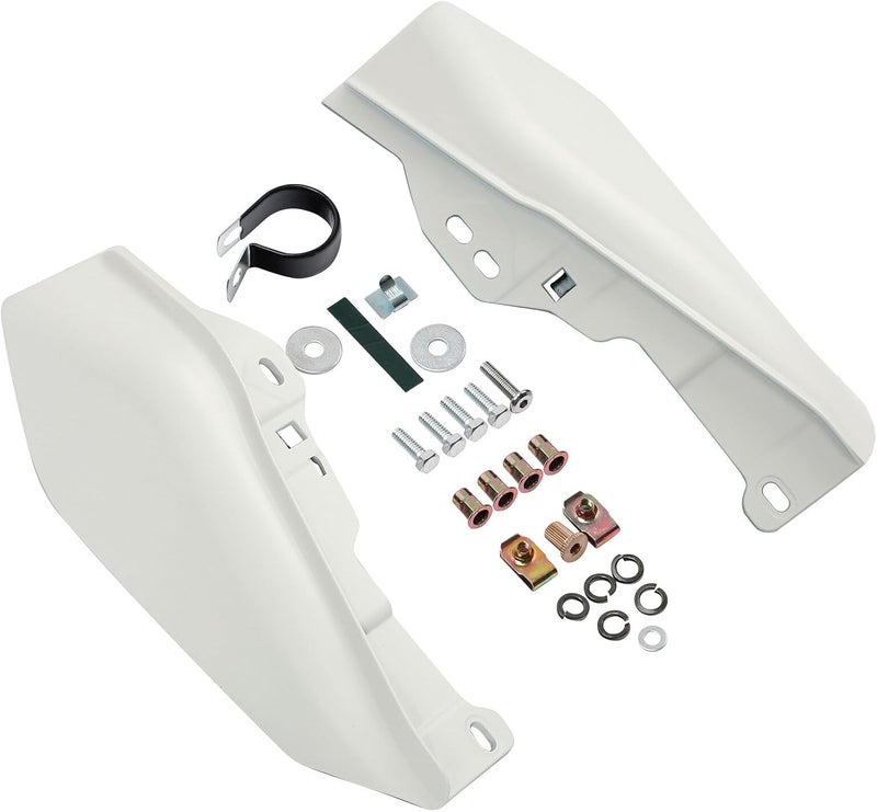 HR3 Bonneville Salt Denim Mid Frame Air Deflectors Heat Shield Compatible with 2018 Street Glide Special FLHXS 2019 Road King Classic FLHRC Fit for 2009-later Harley FLHR FLTRX FLHX FLHT FLHTK - Image 5